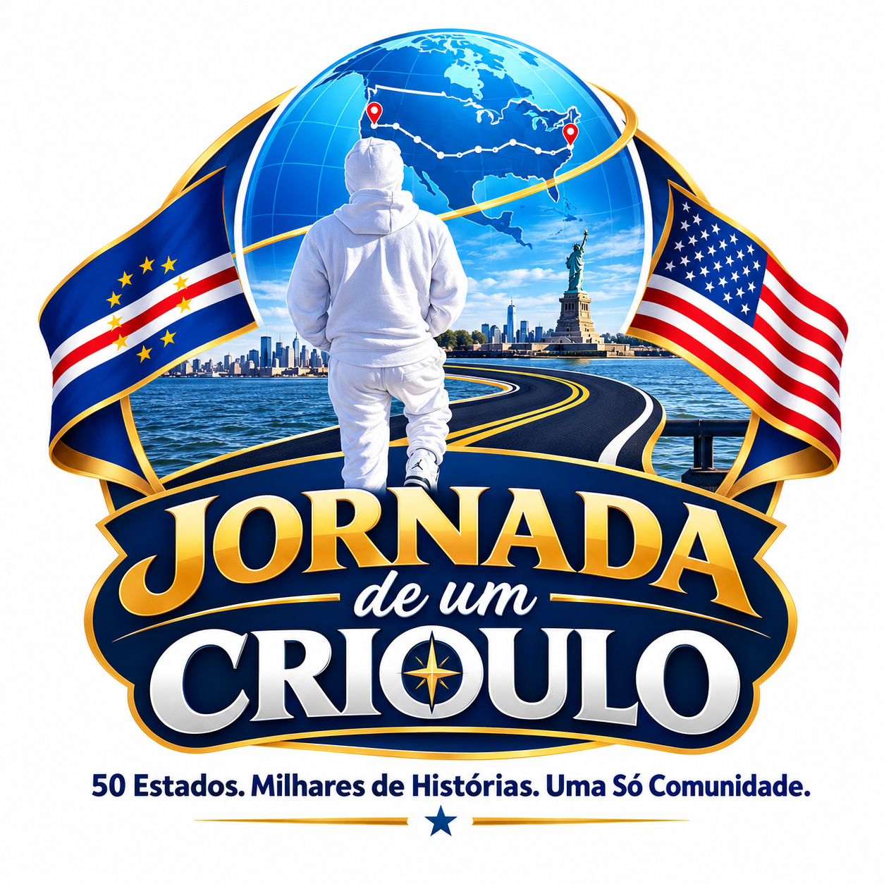 Logótipo Jornada de um Crioulo